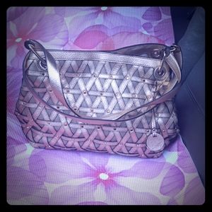 NWT MICHAEL KORS RAVEN LG SHLDR TOTE